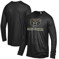 Мъжки тениска с дълъг ръкав Black Oakland Golden Grizzlies