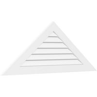 54 в 15-3 4 Н триъгълник повърхност планината ПВЦ Гейбъл отдушник стъпка: функционален, в 3-1 2 в 1 п стандартна рамка