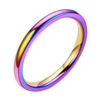 Feledorashia Rings for Women Mather's Day Gifts Fashion Mody Договаряше фино ръчно полиран женски опашен пръстен Двойка пръстен