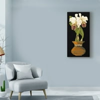 Търговска марка изобразително изкуство орхидея в саксия платно изкуство от неизвестен автор