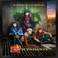 Disney Descendants - Ключов арт стенен плакат, 14.725 22.375