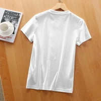 Mount Fuji Моден графичен тройник за жени, ежедневна риза с къси ръкав с подаръци за личност при печат